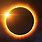 Solar Eclipse Orange Dot