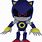 Sonic Metal Sonic Plush