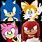 Sonic Tails Knuckles Amy Rose