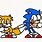 Sonic and Tails Dance