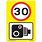Speed Camera Sign