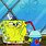 Spongebob Drinking
