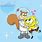 Spongebob and Sandy Hug