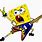 Spongebob with Guitar