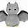 Spooky Grey Bat