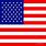 Square USA Flag Image