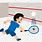 Squash Sport Cartoon
