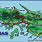 St. Thomas Island Map Caribbean
