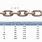 Steel Link Chain Size Chart