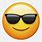 Sunglasses Emoji iPhone