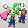 Super Mario Bros Keychain