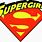 Supergirl SVG Free