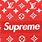 Supreme LV Box Logo