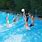 Swimming Pool Volleyball Game