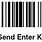 Symbol Enter Key Barcode