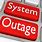 System Outage Icon