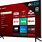 TCL 75 Inch TV Roku TV and Remote
