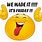 TGIF Smiley-Face Emoji