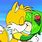 Tails and Cosmo Kiss
