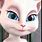 Talking Angela Red Eyes