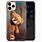 Teddy Bear Drawing for Back of Phone Case