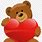 Teddy Bear Heart Clip Art