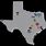 Texas College Football Map