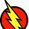 The Flash Logo Vector