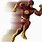 The Flash Running PNG