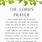 The Lord's Prayer NIV Printable