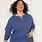 Thermal Henley Pajama Tunic Top for Women