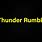 Thunder Rumble Sound Effect