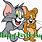 Tom and Jerry Birthday Clip Art
