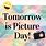Tomorrow Is Picture Day