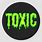 Toxic Waste Logo Dripping