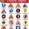 Traffic Safety Signs and Symbols