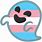 Trans Ghost Emoji