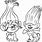 Troll Doll Coloring Pages