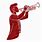 Trumpet Player Clip Art
