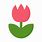 Tulip Flower SVG