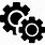 Two Gears Icon