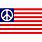 USA Peace Flag