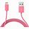 USB Cable Pink