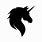 Unicorn Head Logo