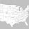 United States Map No Capitals