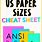 Us Letter Paper Size