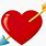 Valentine Heart with Arrow