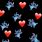 Valentine Stitch Wallpaper