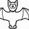 Vampire Bat Outline