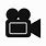 Video Camera Icon for Logo